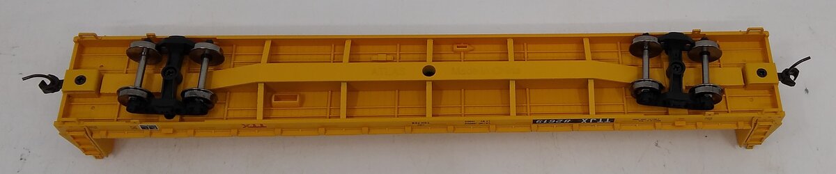Atlas 20006465 HO TTX (Forward Thinking) Short Bulkhead Flat Car #82619