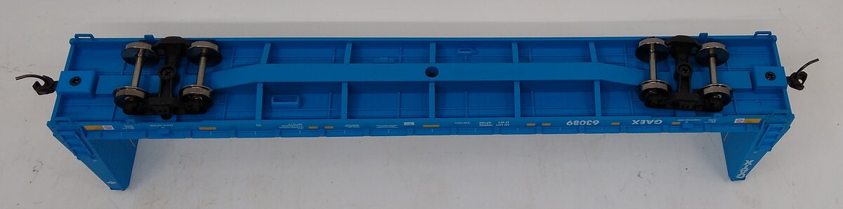 Atlas 20006455 HO General American (GAEX) Bulkhead Flat Car #63089