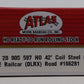 Atlas 20005597 HO Scale GE Railcar (DLRX) 42' Coil Steel Car #166281