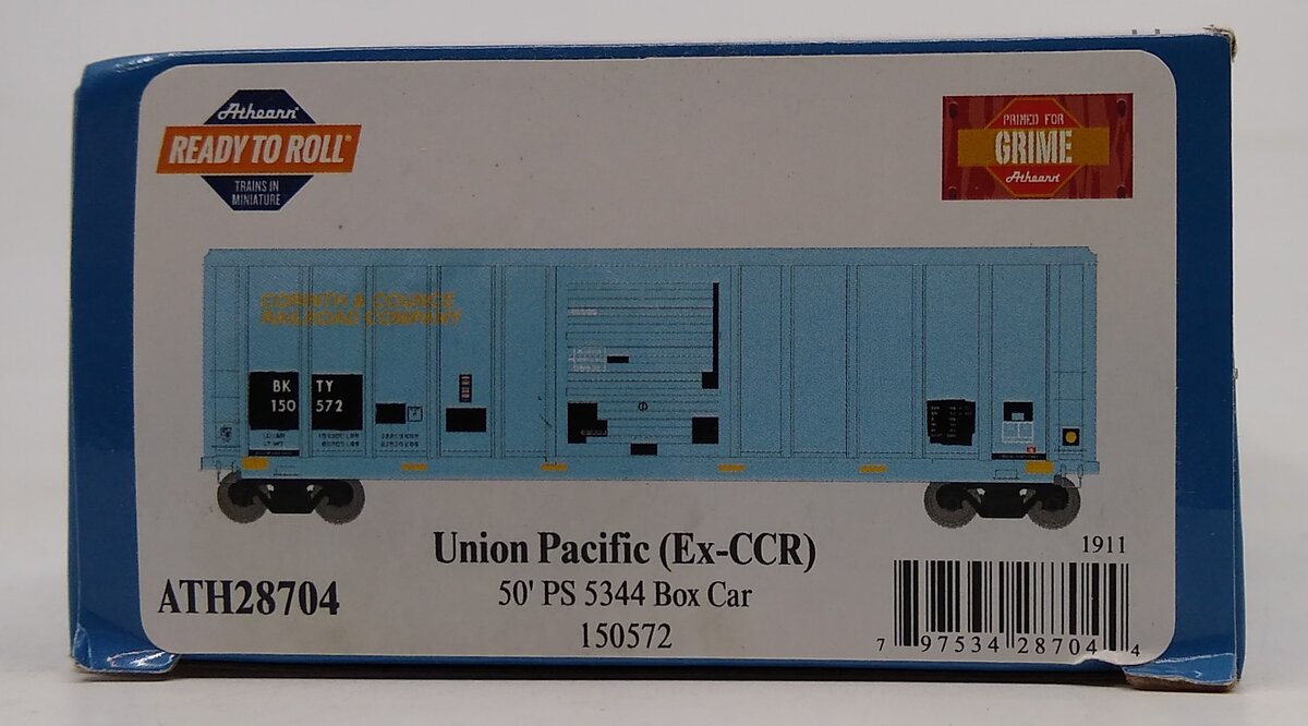 Athearn 28704 HO UP/BKTY 50' PS 5344 Box Car #150572