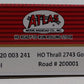 Atlas 20003241 HO Scale AK Steel Thrall 2743 Covered Gondola #200001
