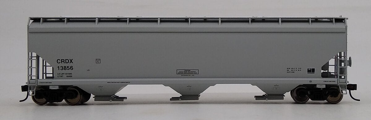 Walthers 910-7675 HO CRDX 60' NSC 5150 3-Bay Covered Hopper #13856