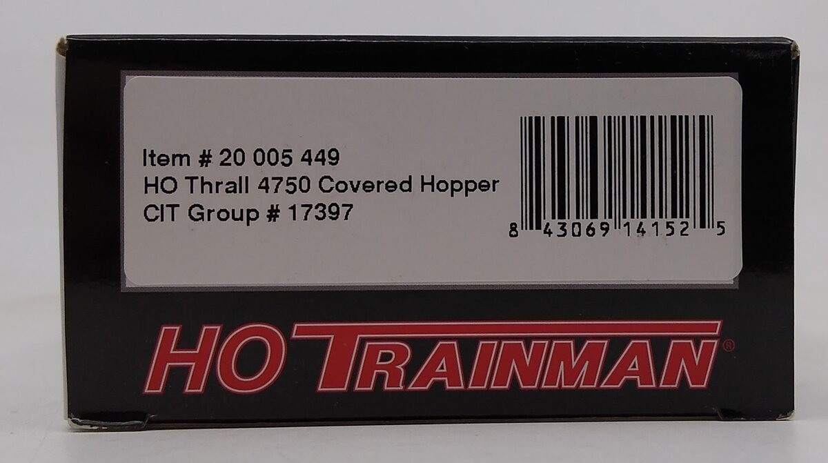 Atlas 20005449 HO CIT Group Thrall Covered Hopper #17397