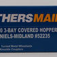 Walthers 910-7601 HO Archer Daniels Midland 60' 5150 3-Bay Covered Hopper #52235