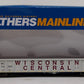 Walthers 910-6258 HO Wisconsin Central 53' Railgon Gondola #54282