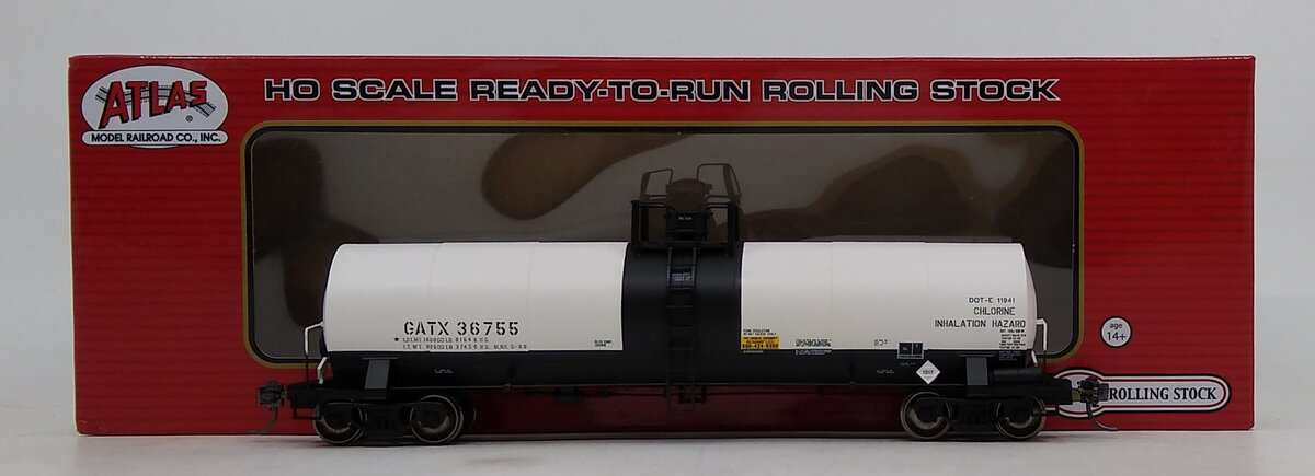 Atlas 20005625 HO GATX ACF 17,360 Gallon Tank Car #36755