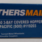 Walthers 910-7612 HO Canadian Pacific (SOO) 60' NSC 3-Bay Covered Hopper #119203