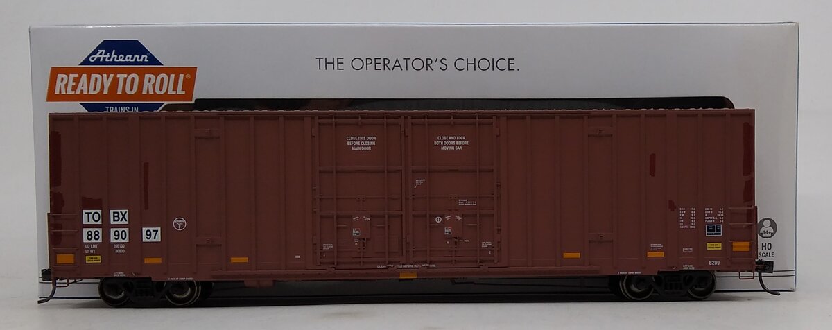 Athearn 75050 HO Railbox RTR 60' Gunderson DD Hi-Cube Box #889097