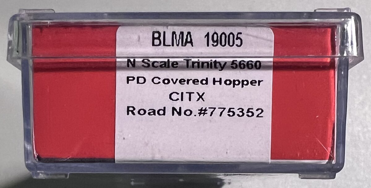 BLMA Models 19005 N CITX 5660 Covered Hopper #775352