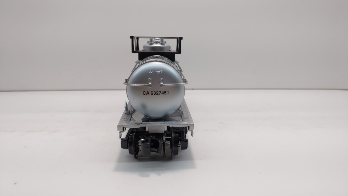 K-Line 6-21102 O Gauge California Republic Single Dome Tank Car #6327451 LN/Box