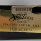 Bachmann 89105 HO Scale New York Central Coach Passenger Car #964 LN/Box