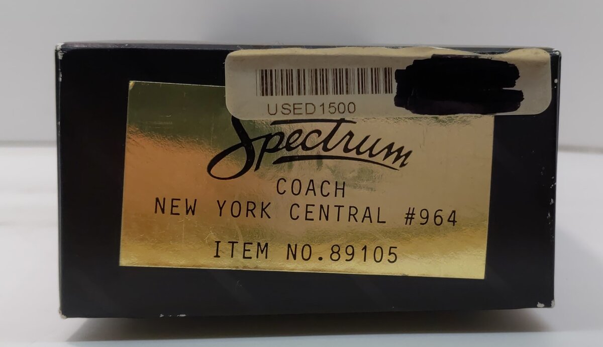 Bachmann 89105 HO Scale New York Central Coach Passenger Car #964 LN/Box