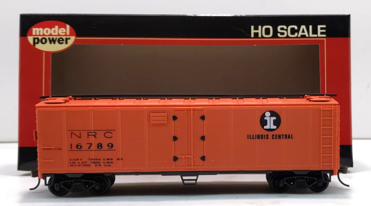 Model Power 98262 HO Scale ICG 40' Steel Reefer Car #16789 "NRC"