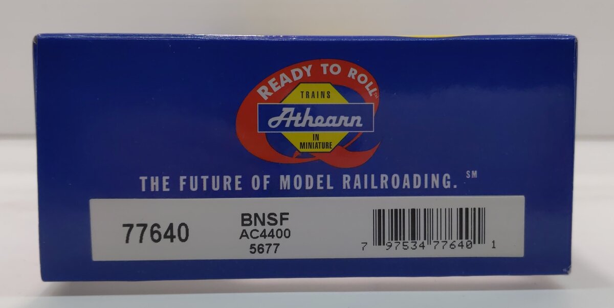 Athearn 77640 HO BNSF/Wedge RTR AC4400 Diesel Locomotive #5677