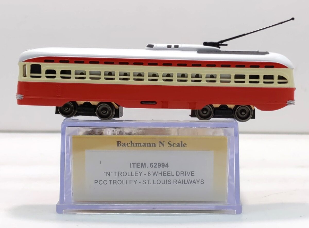 Bachmann 62994 N Scale St. Louis PCC Trolley