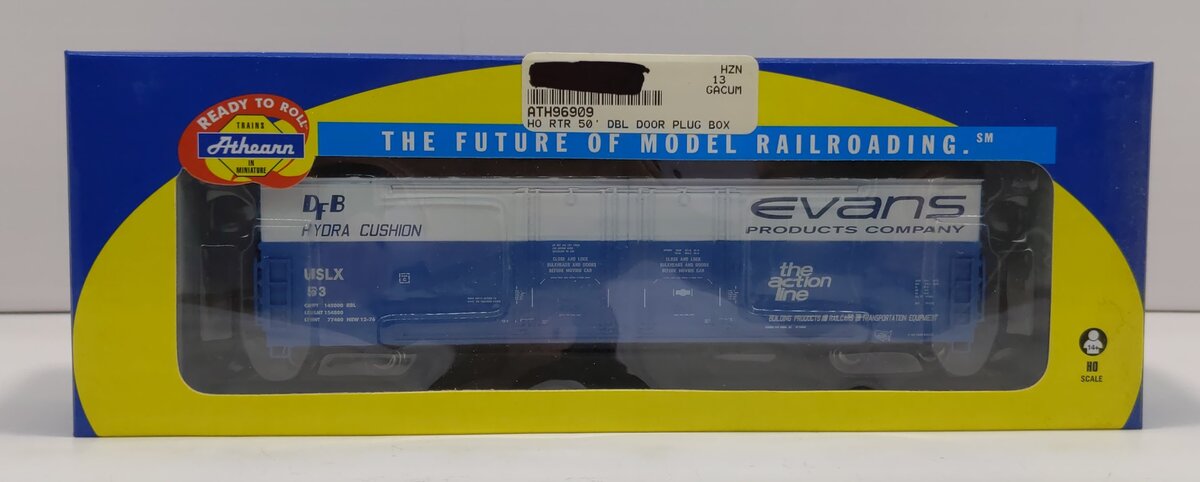 Athearn 96909 HO USLX Evans 50'' Double Door Plug Box #53