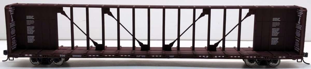 Walthers 932-4136 HO Scale Soo Line 72' Centerbeam Flat Car #600362 LN/Box