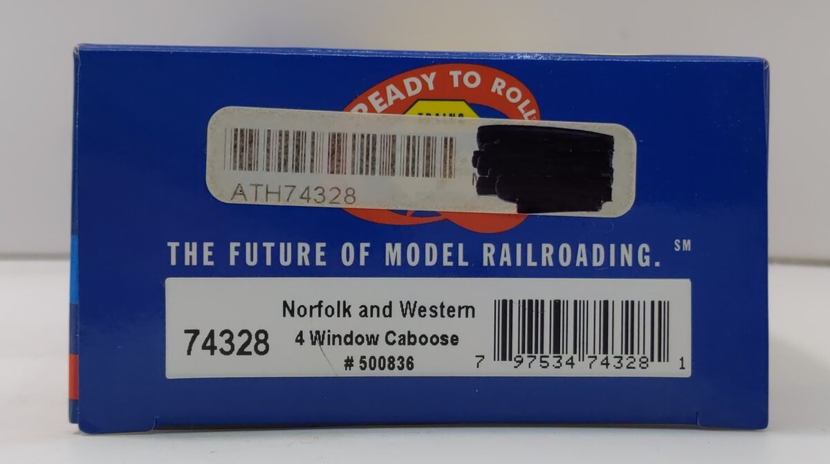 Athearn 74328 N&W/Blue Eastern 4 Window Caboose #500836