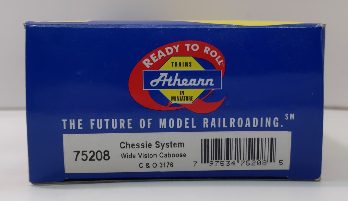 Athearn 75208 HO C&O Chessie System Wide Vision Caboose #3176