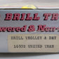 AHM 16952 HO Scale Brill Trolley Powered & Non-Powered Set