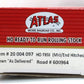 Atlas 20004097 HO TTX F89J 89' Flat Car #600964