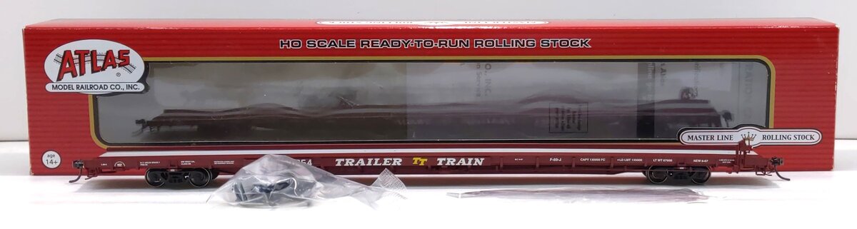 Atlas 20004097 HO TTX F89J 89' Flat Car #600964