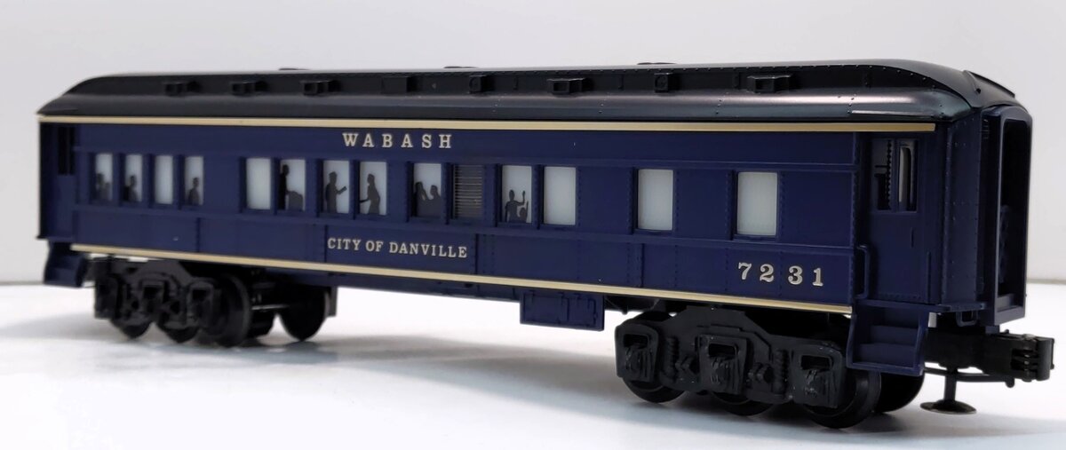 Lionel 6-7231 O Gauge Wabash "City Of Danville" Coach Car LN/Box