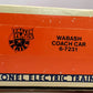 Lionel 6-7231 O Gauge Wabash "City Of Danville" Coach Car LN/Box