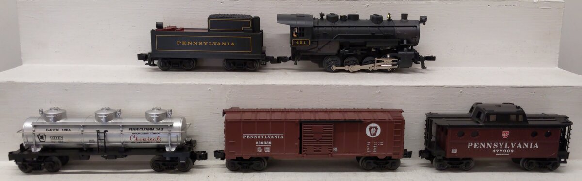 Lionel 6-30233 O Pennsylvania Flyer LionChief Steam Freight Train Set LN/Box