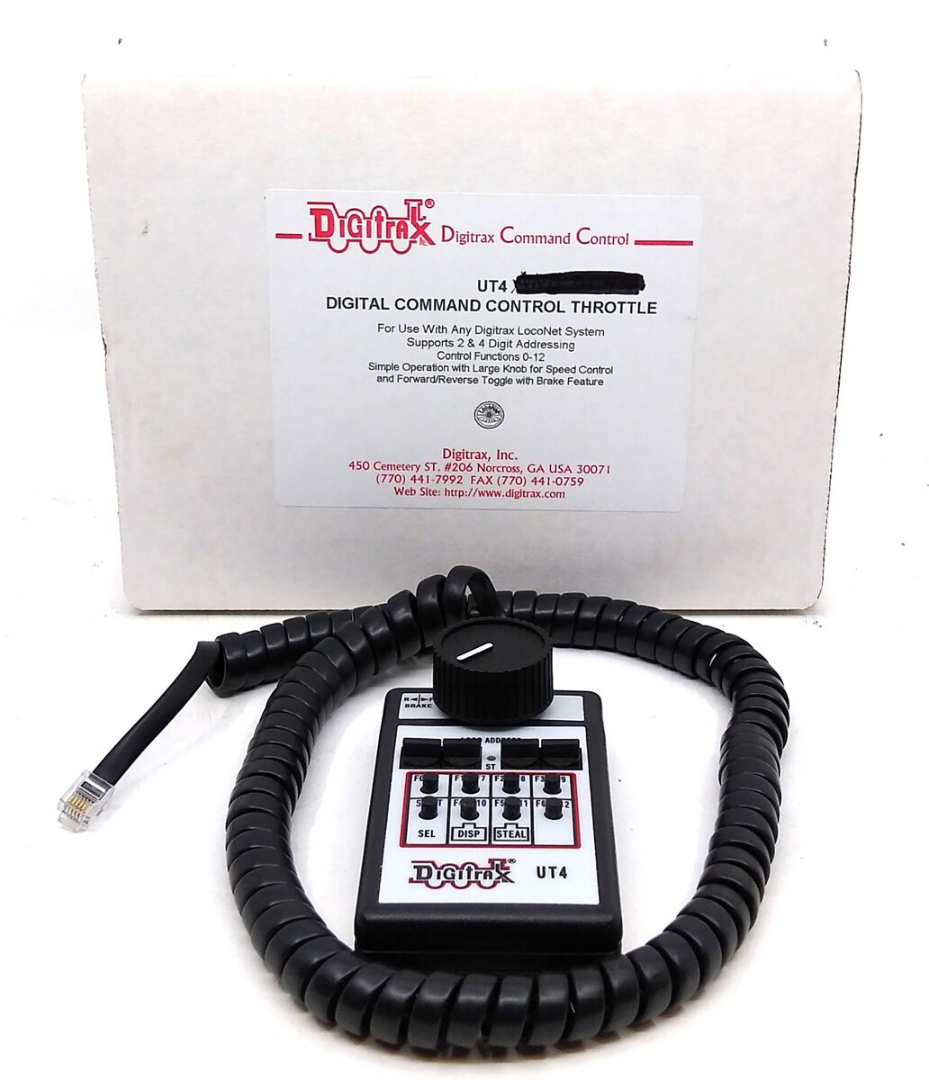 Digitrax UT4 LocoNet Utility Throttle