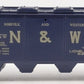 Lionel 6-9135 O Gauge Norfolk & Western Covered 4-Bay Hopper