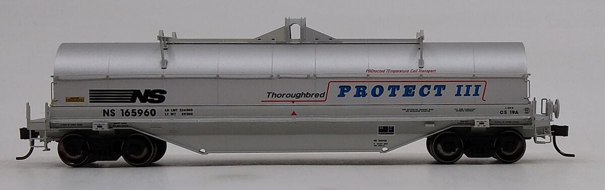 Atlas 20005612 HO Norfolk Southern Protect III 42' Coil Steel Car #165960