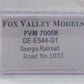 Fox Valley Models 70008 N Georgia Railroad GE ES44AC GEVO Diesel Loco w/ DCC