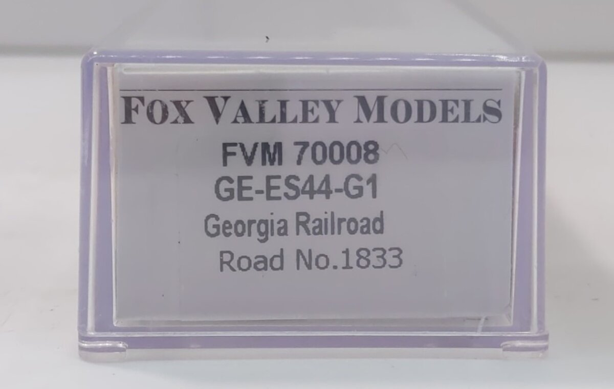 Fox Valley Models 70008 N Georgia Railroad GE ES44AC GEVO Diesel Loco w/ DCC