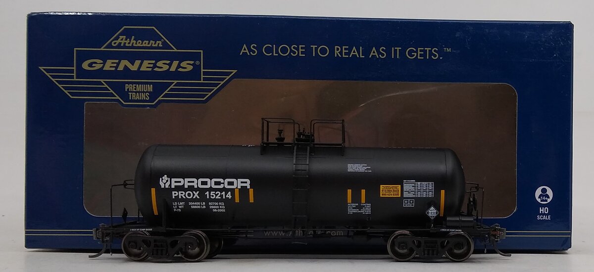 Athearn G17882 HO PROCOR 13,600-Gallon Acid Tank #15214