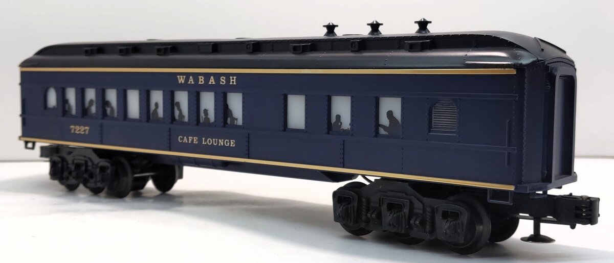 Lionel 6-7227 O Gauge Wabash Café Lounge Car #7227 LN/Box