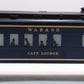 Lionel 6-7227 O Gauge Wabash Café Lounge Car #7227 LN/Box