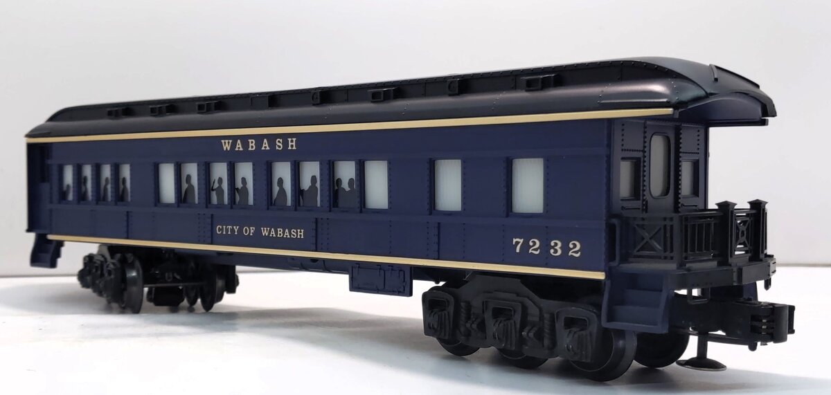 Lionel 6-7232 O Gauge Wabash "City of Wabash" Observation Car #7232 (FF #1) NIB