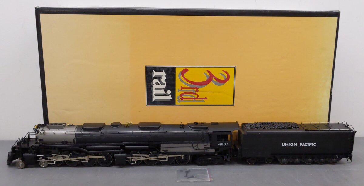 Sunset Models 4007 O BRASS Big Boy 4-8-8-4 Steam Loco/Tender (2-Rail) EX/Box