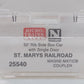 Micro-Trains 02500540 N Scale St. Mary's 50' Rib Side Boxcar w/o Roofwalk #4209 LN/Box