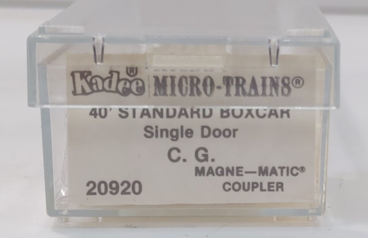 Micro-Trains 02000920 N Central Georgia 40' Standard Single Door Boxcar #4740