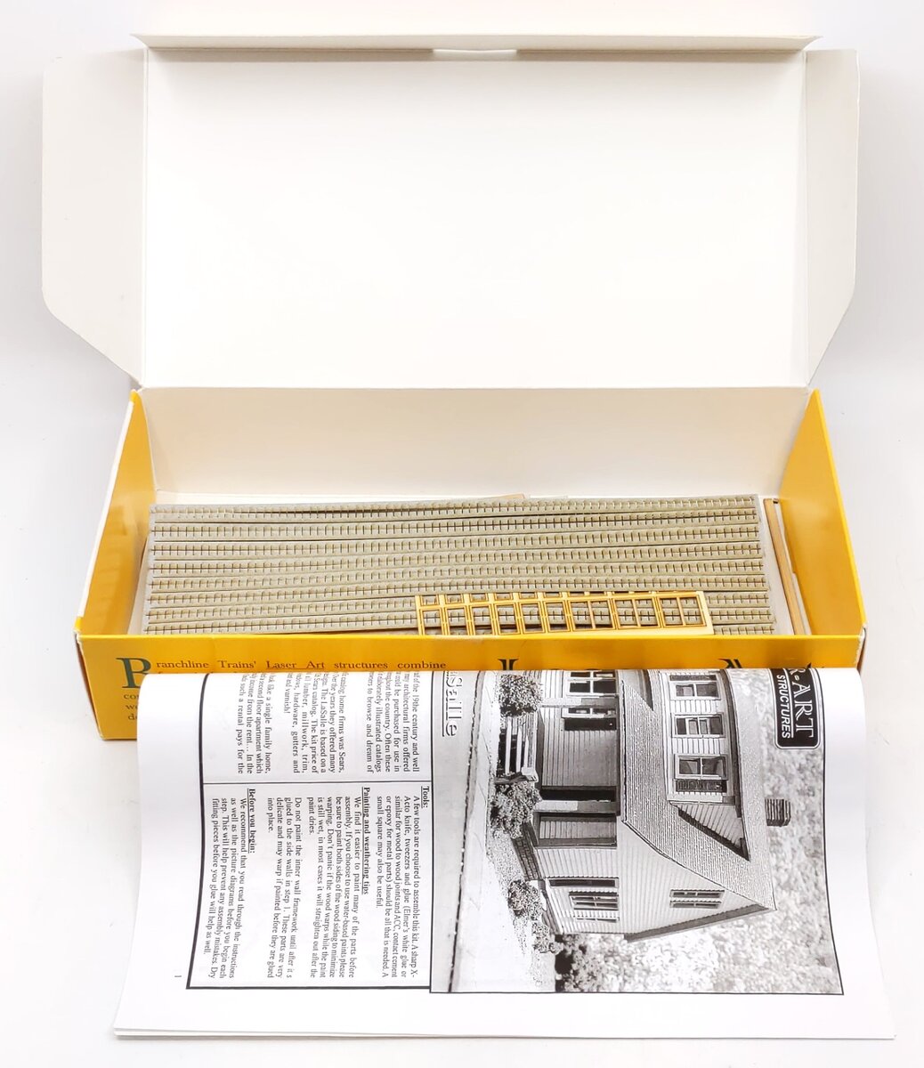 Branchline Trains 629 HO Scale The Lasalle House Building Kit