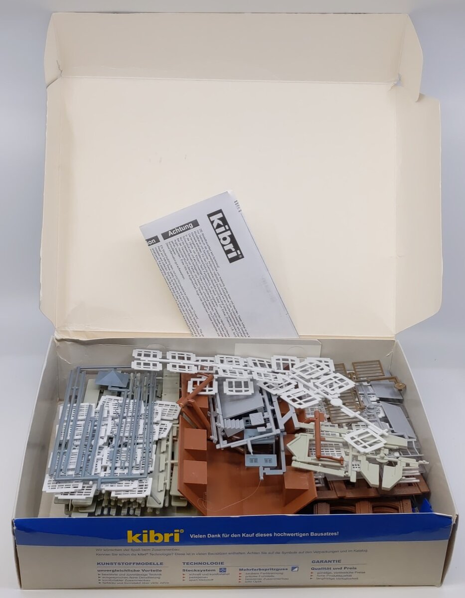 Kibri 39848 HO Scale Coalmine Administration Office with Workshop Kit