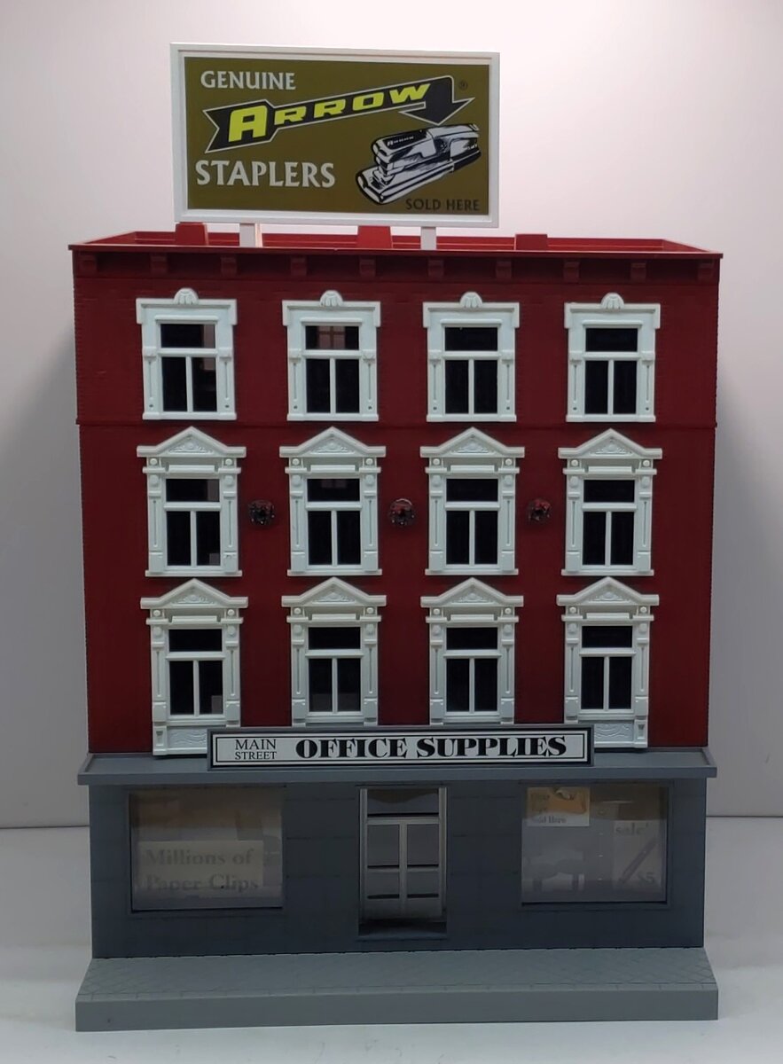 MTH 30-9013 Four Story Office Supply Building 