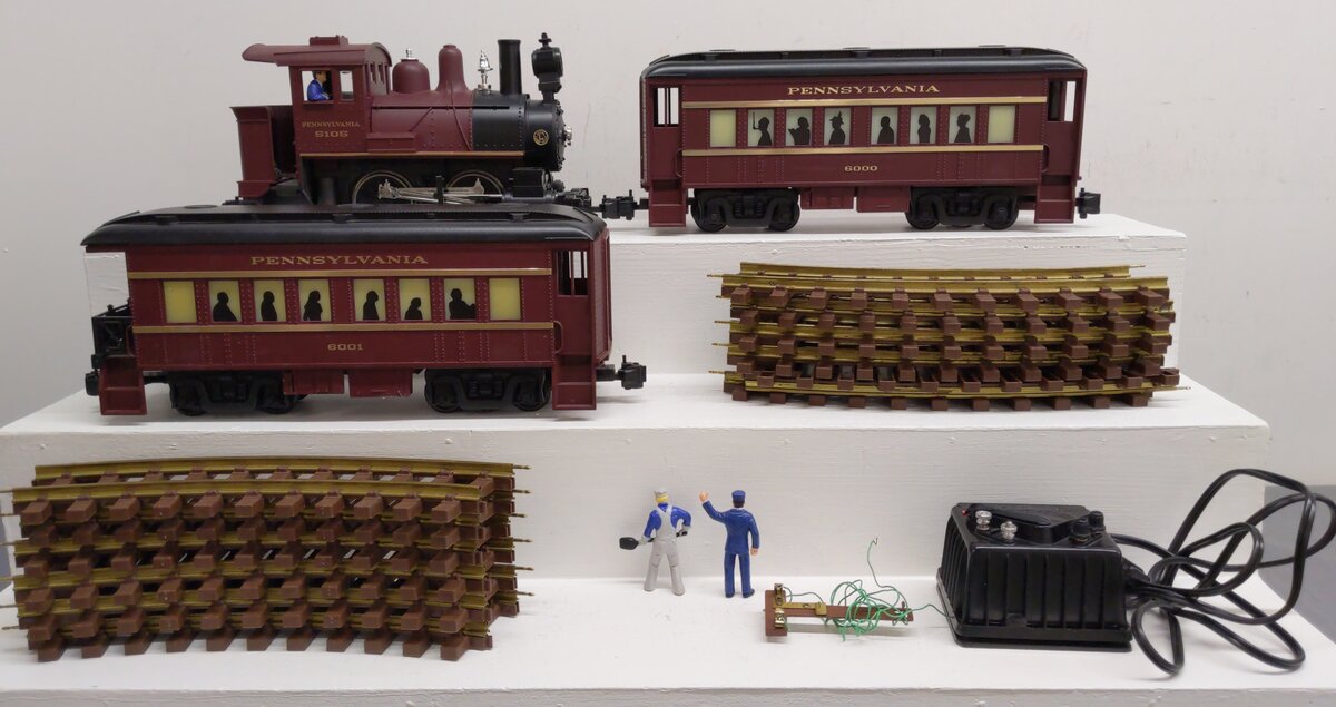 Lionel 8-81001 G Gauge The Thunder Mountain Express Steam Train Set EX/Box