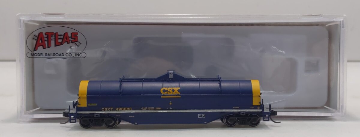 Atlas 50004873 N CSX 42' Coil Steel Car #496608