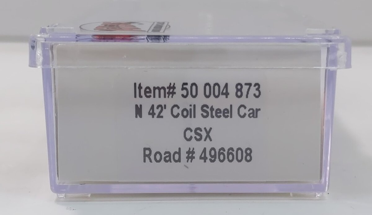 Atlas 50004873 N CSX 42' Coil Steel Car #496608