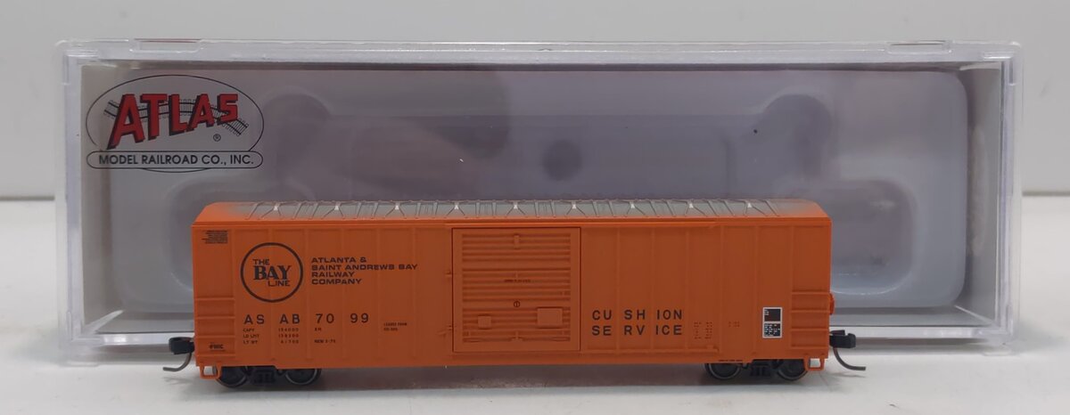 Atlas 50005576 N Atlanta & St. Andrews Bay FMC 5077 Single Door Boxcar #7099