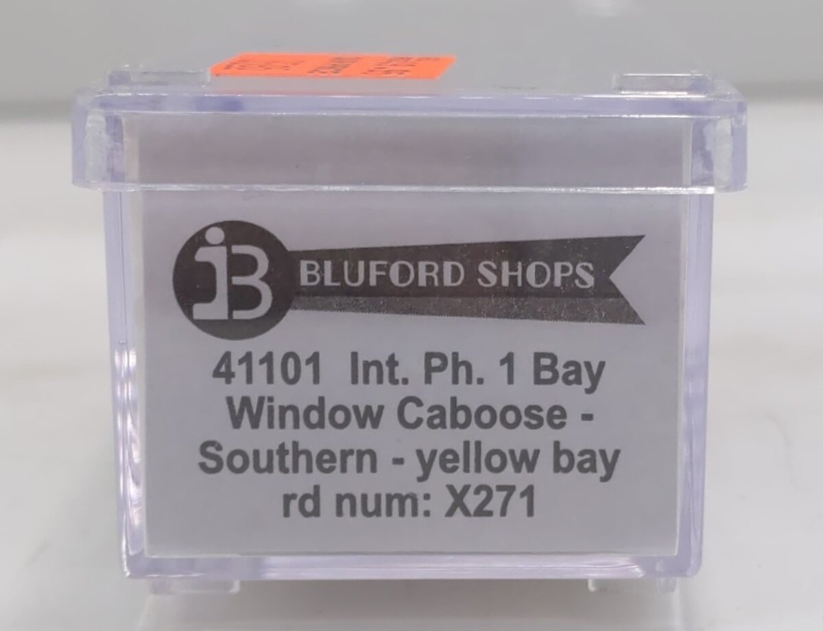Bluford Shops 41101 N SOU International Car Bay Phase 1 Window Caboose #X271