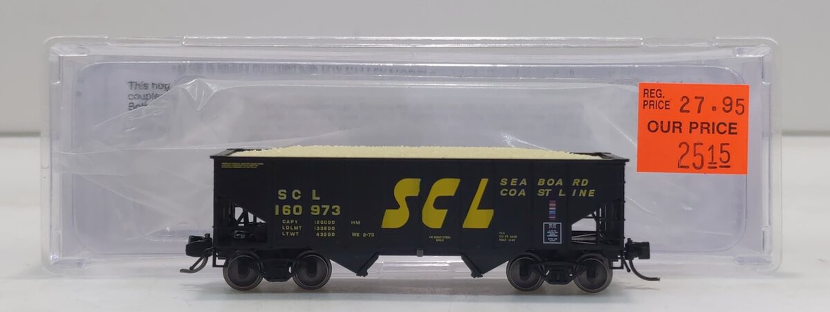 Bluford Shops 65308 N Seaboard Coast Line 8-Panel 2-Bay Hopper #160973